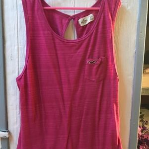 Hollister open back tank top